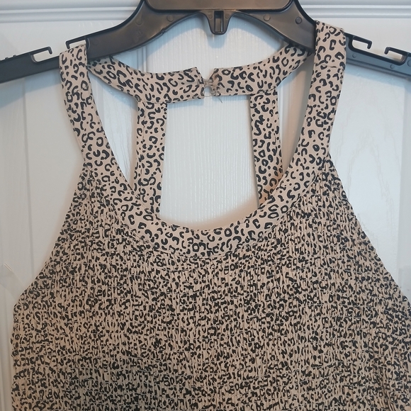 Jessica Simpson Leopard Print Jumpsuit - Wide Leg - Picture 4 of 6